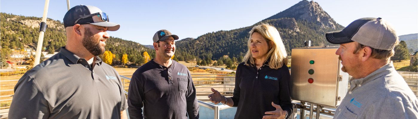 Team Member Checking Dials and Other Indicators