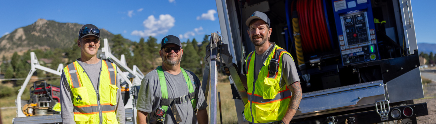 Team Member Working in the Field