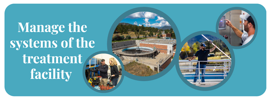 Manage the systems of the treatment facility