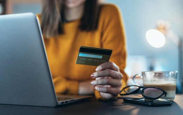 Customer Paying Using a Credit Card Online